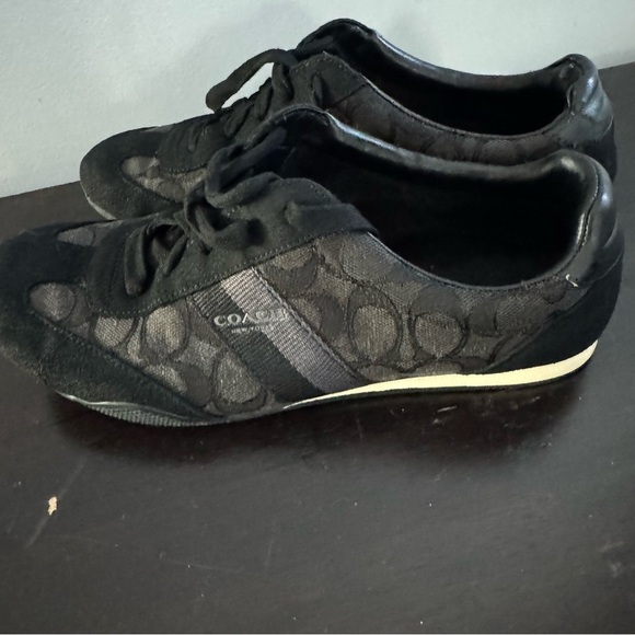 Coach Black Sneakers - Picture 1 of 5
